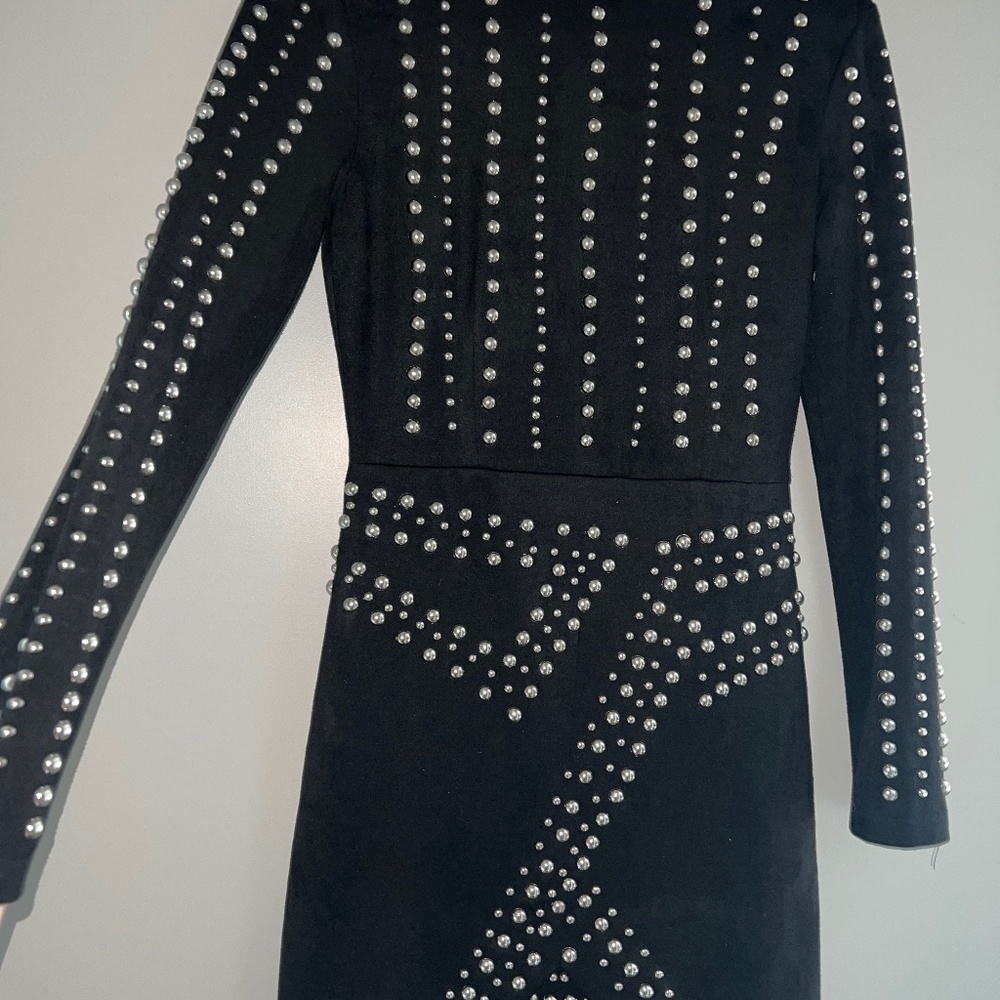 Black Studded Dress